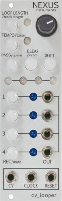 Eurorack Module cv_looper from Nexus Instruments