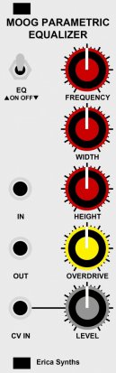 Eurorack Module Moog Parametric Equalizer from Erica Synths