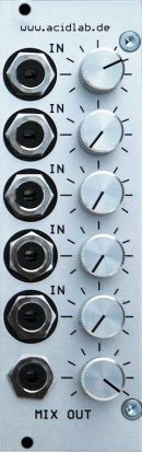 Eurorack Module Mixer from Acidlab