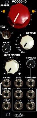 Eurorack Module VCO3340 from RYO