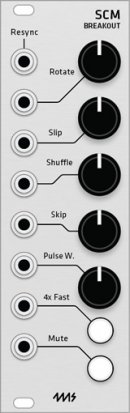 Eurorack Module 4ms SCM Breakout v2.1 (Grayscale panel) from Grayscale