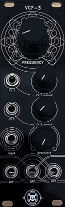 Eurorack Module VCF-3 from Skull & Circuits