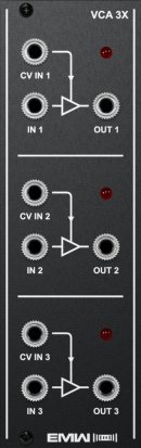 Eurorack Module VCA 3X from EMW