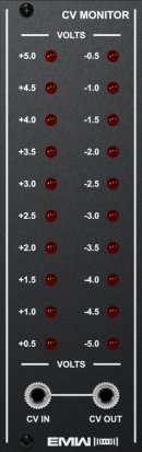 Eurorack Module CV MONITOR from EMW