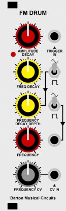 Eurorack Module FM Drum from Barton Musical Circuits