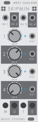 Eurorack Module Skipmin  from West Oakland Music Systems