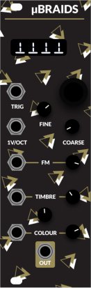 Eurorack Module uBraids (cctv panel) from Other/unknown