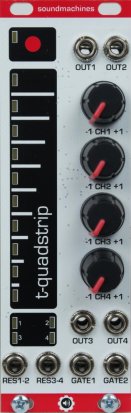 Eurorack Module T-quadstrip from Soundmachines