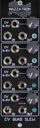 Eurorack Module CV Quad Slew from Mazzatron