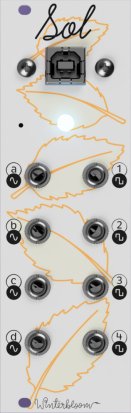 Eurorack Module Sol from Winterbloom