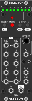 Eurorack Module SELECTOR from Alyseum