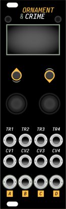 Eurorack Module uO_c Alternate Panel from Other/unknown