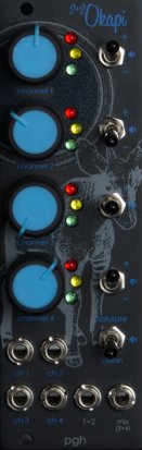 Eurorack Module 2+2 Okapi from Pittsburgh Modular