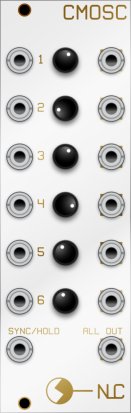 Eurorack Module CMOSC from Nonlinearcircuits