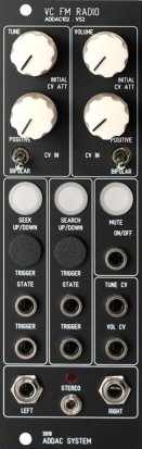 Eurorack Module ADDAC102 VC FM Radio from ADDAC System