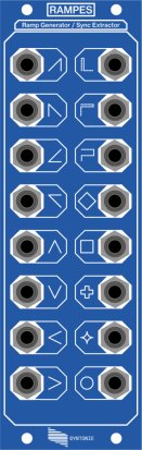 Eurorack Module Rampes from Syntonie