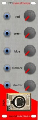 Eurorack Module SY1 Synesthesia from Soundmachines