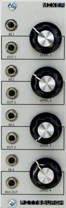 Eurorack Module Mixer (Mk. II) from Pittsburgh Modular