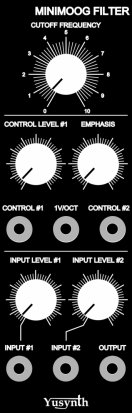 Eurorack Module Yusynth Mini-Moog Clone from Other/unknown