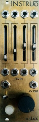 Eurorack Module a.d.s.r. [Custom Shop Brass] from Instruō