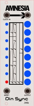 Eurorack Module Amnesia from DinSync