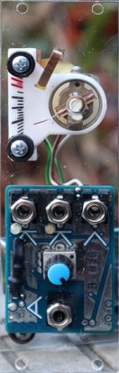 Eurorack Module vu-perc blue from Gieskes