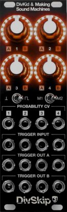 Eurorack Module Divskip Black from DivKid