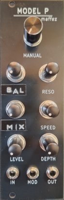 Eurorack Module Model P (2x 4Stage Phaser) Modded from Other/unknown