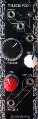 Eurorack Module T.H. 8038 VCO from Złob