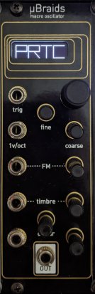 Eurorack Module uBraids (Alternate Panel) from Other/unknown