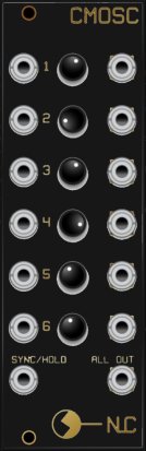 Eurorack Module CMOSC from Nonlinearcircuits