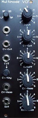 Eurorack Module Multimode VCF from MFB