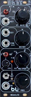 Eurorack Module MegaClite LFO from Blue Lantern Modules