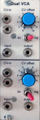 Eurorack Module MFOS Dual VCA from MFOS