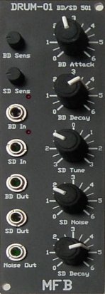 Eurorack Module DRUM-01 from MFB