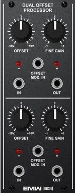 Eurorack Module Dual Offset Processor from EMW