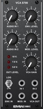 Eurorack Module VCA-S700 from EMW