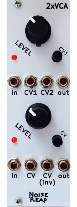 Eurorack Module 2xVCA from Noise Reap