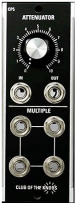 MU Module CP5 Attenuator/Mult from Club of the Knobs