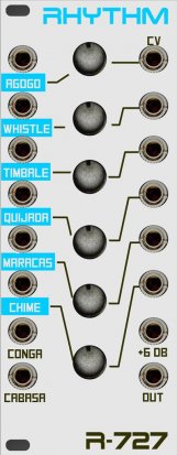 Eurorack Module R727 Latin Percussion from Other/unknown