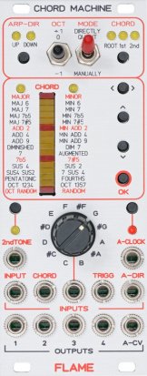 Eurorack Module Chord Machine from Flame