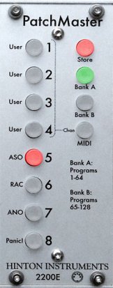 Eurorack Module PatchMaster from Hinton Instruments