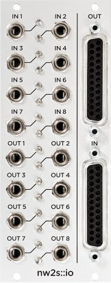 Eurorack Module nw2s::io (balanced) from nw2s