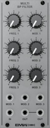 Eurorack Module MULTI BP FILTER (Aluminium Panel) from EMW