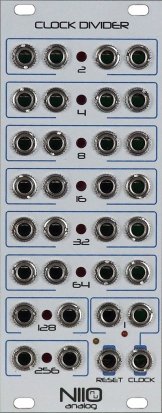 Eurorack Module Clock Divider from NIIO analog