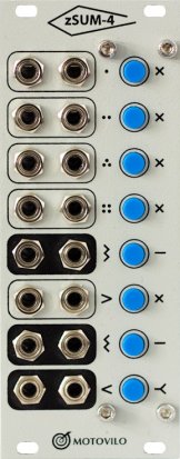 Eurorack Module zSUM-4 from Motovilo