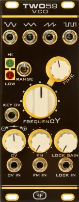 Eurorack Module TWO59 VCO from Feedback