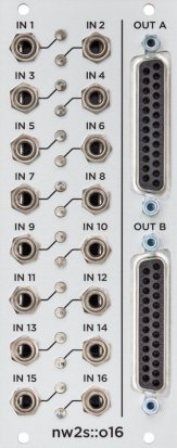 Eurorack Module nw2s::o16 (balanced) from nw2s