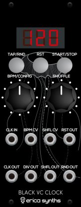 Eurorack Module VC Clock V2 from Erica Synths