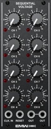 Eurorack Module SEQUENTIAL VOLTAGE from EMW